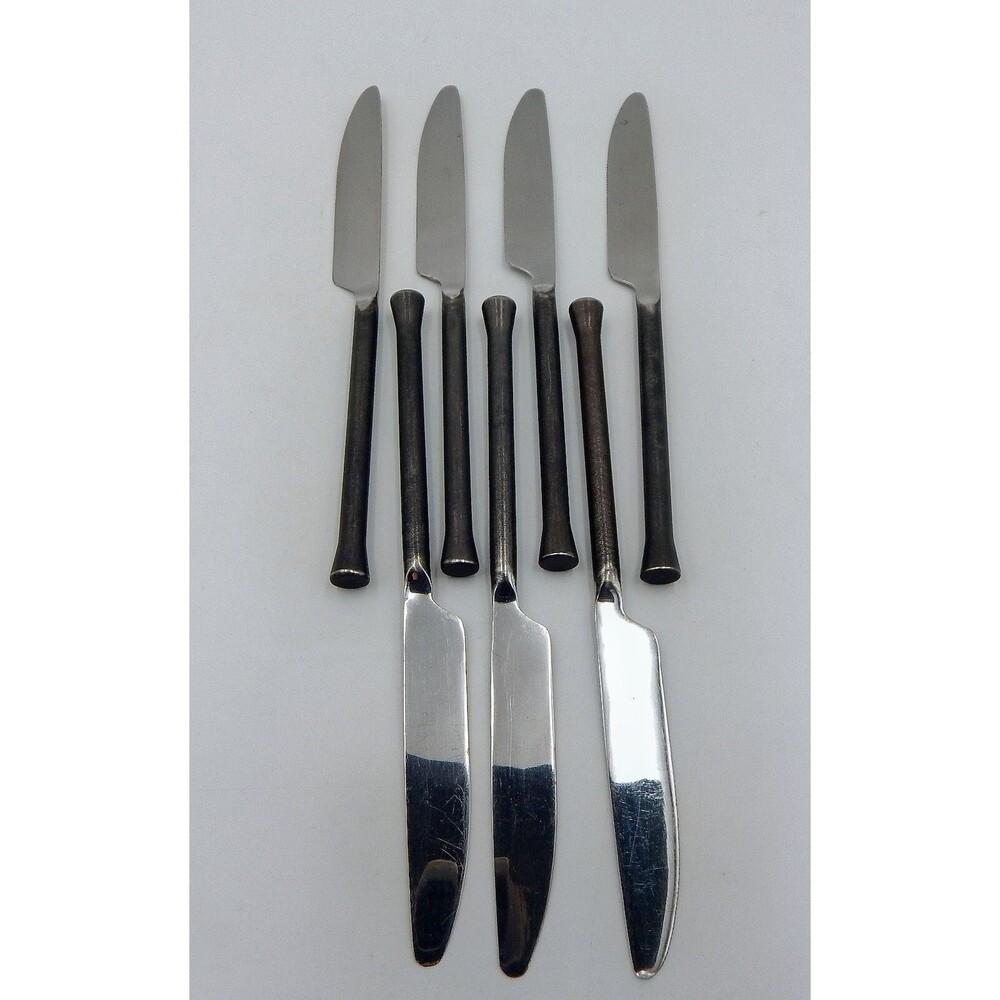 Cambridge Silver Carera French Knife 18/10 Stainless Flatware S/7 Forged Handle